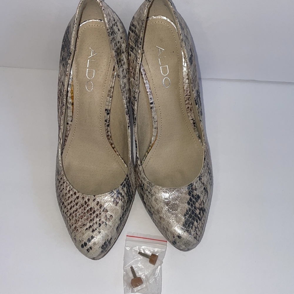 ALDO snakeskin heel pumps in Women’s EU size 36/US 6 - Picture 10 of 13